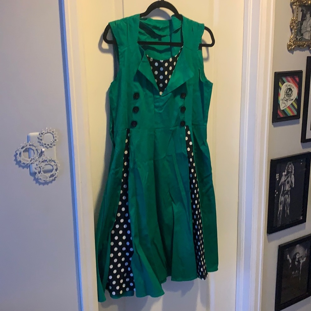 1950s style dress
